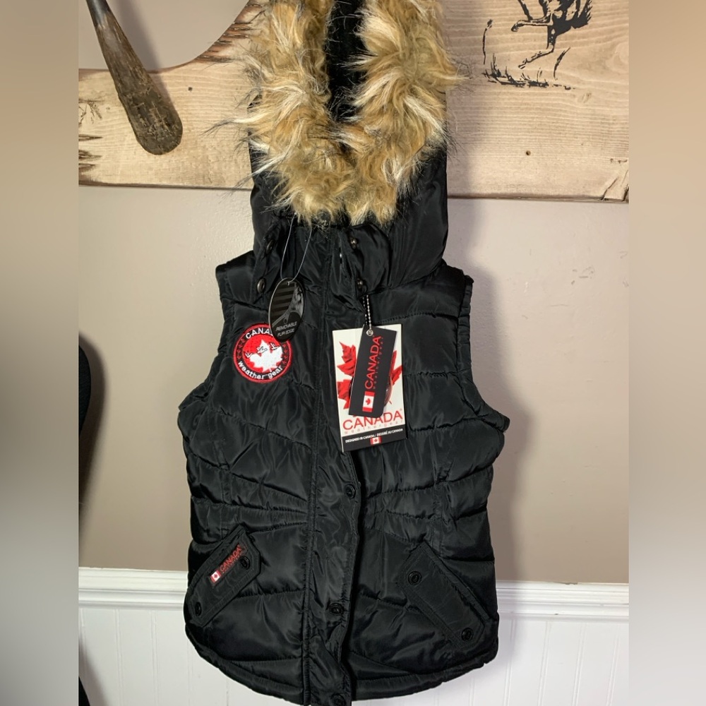 Kids Canadian WeatherGear Down Puffer Vest 6X